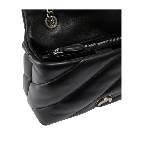Pinko Borsa a tracolla Borsa da Donna a tracolla Mini Love Puff Nero argento P25 - PINKO 100039A0F2 - Z99O - UNI - Francavilla Moda